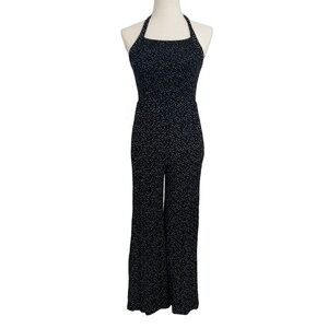 Urban Outfitters Speckled Halter Top Jumpsuit Sz XS